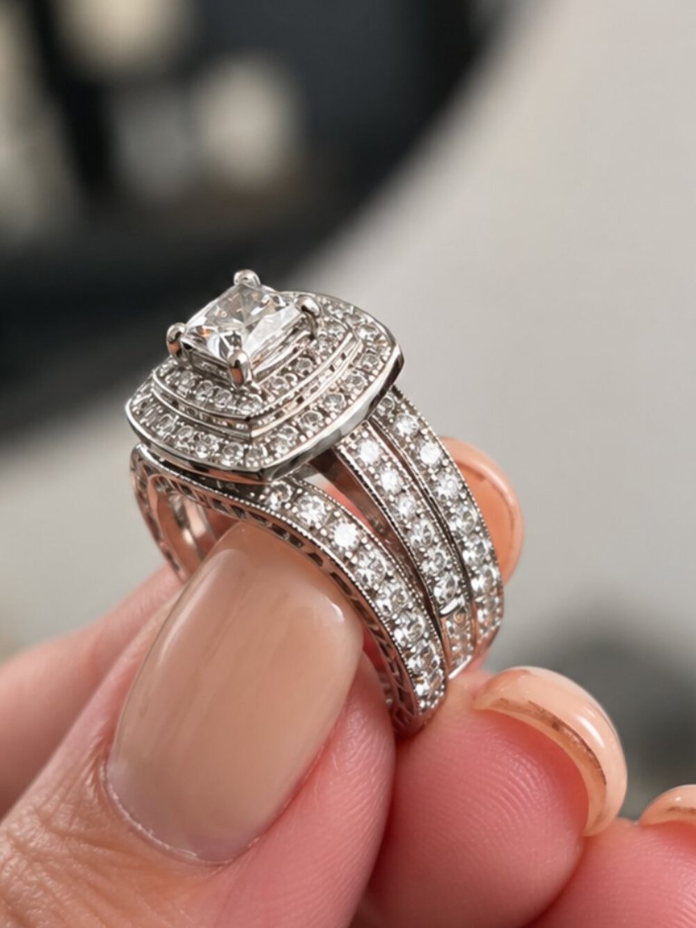 Engagement ring set